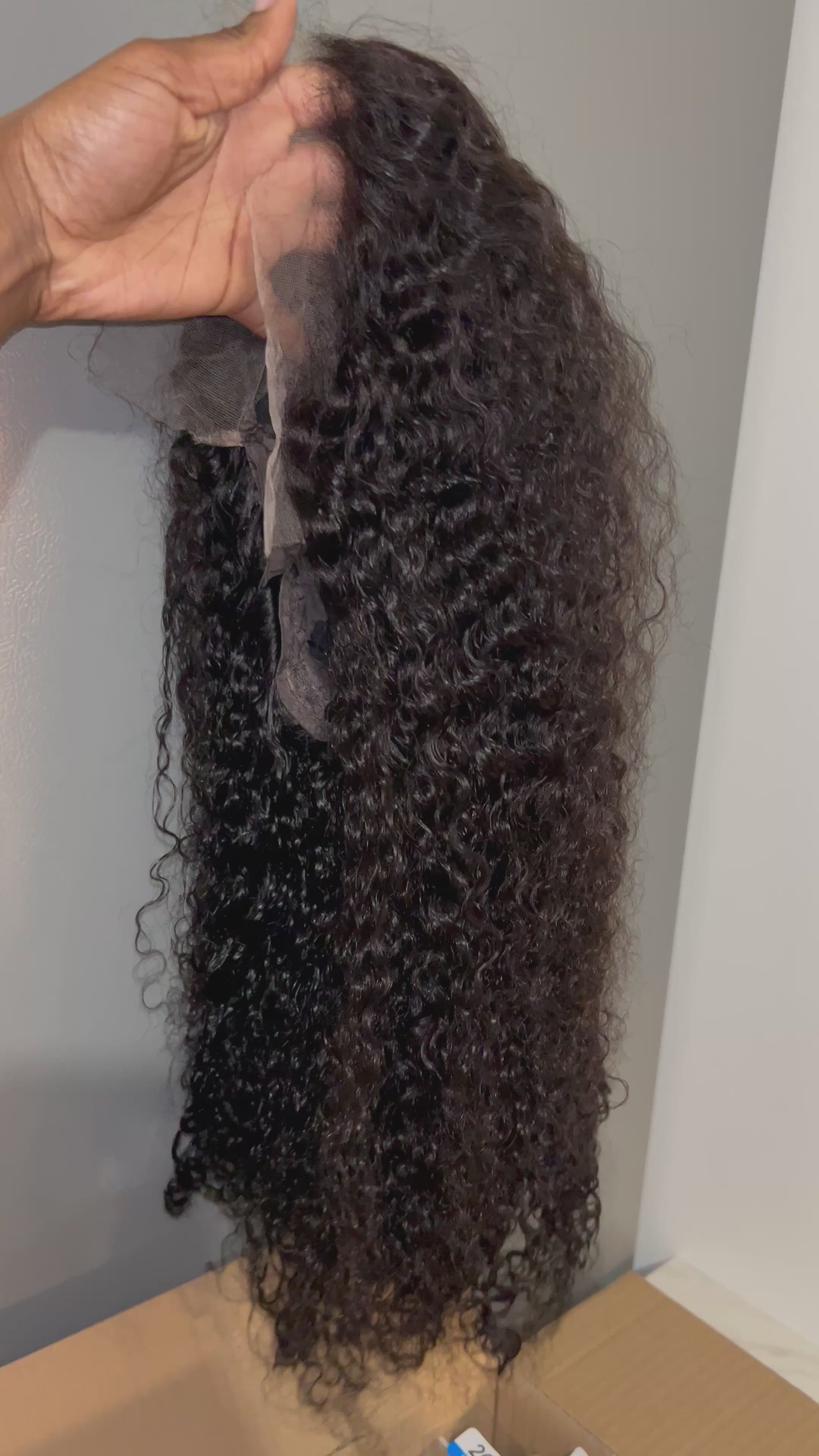 wig Burmese curly