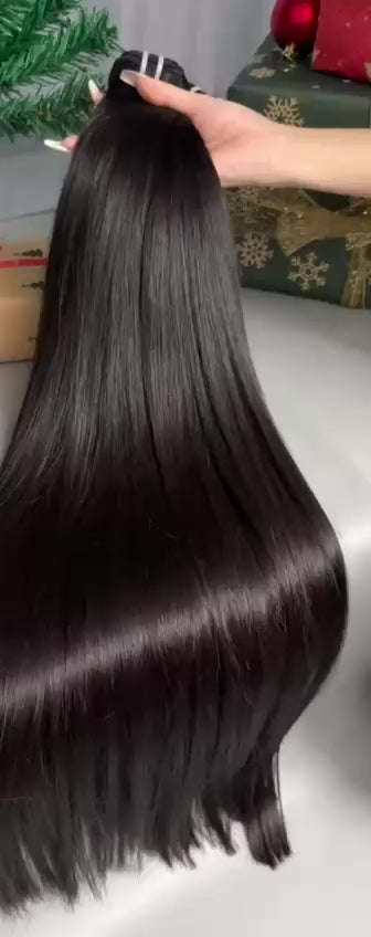 Tissages straight, curly et ondulés