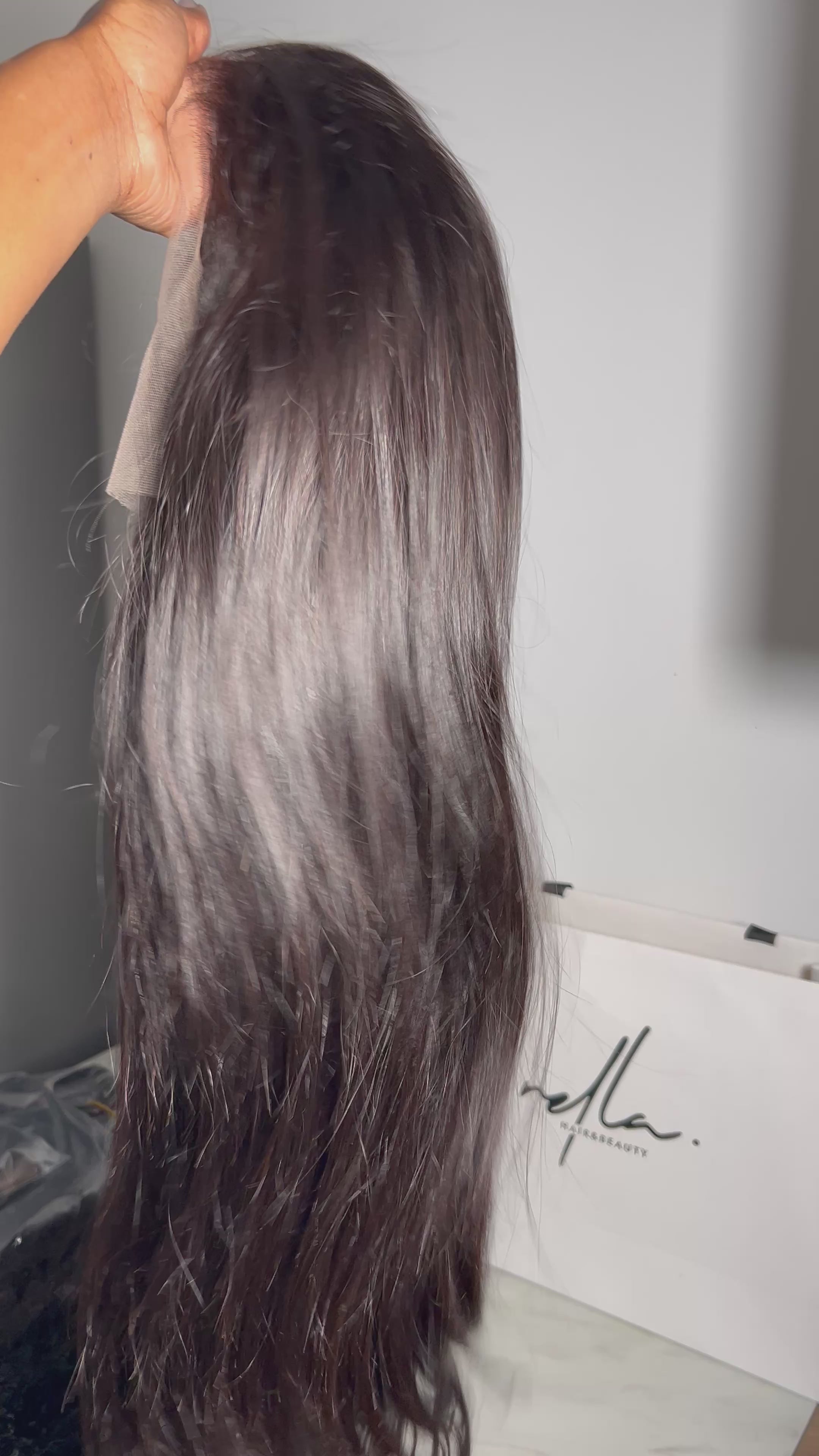 wig Burmese straight